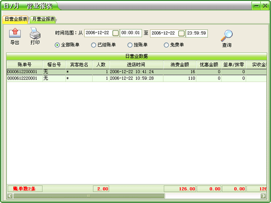 快餐店管理软件