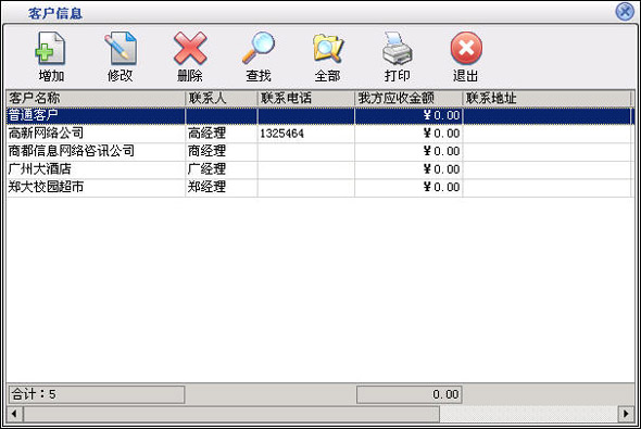 美萍超市销售管理系统